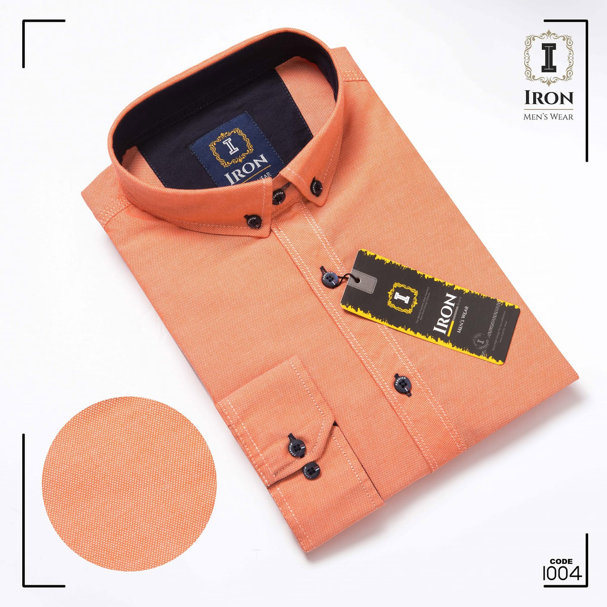 IRON The Portofino Coral Contrast Shirt