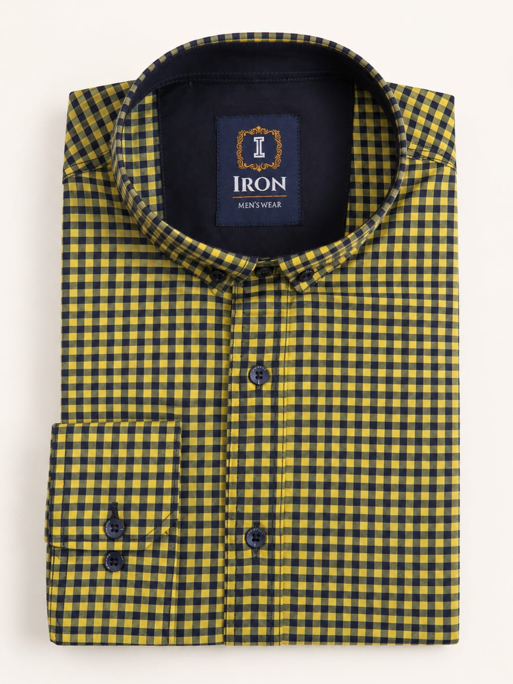 The Kensington Mustard Check Shirt