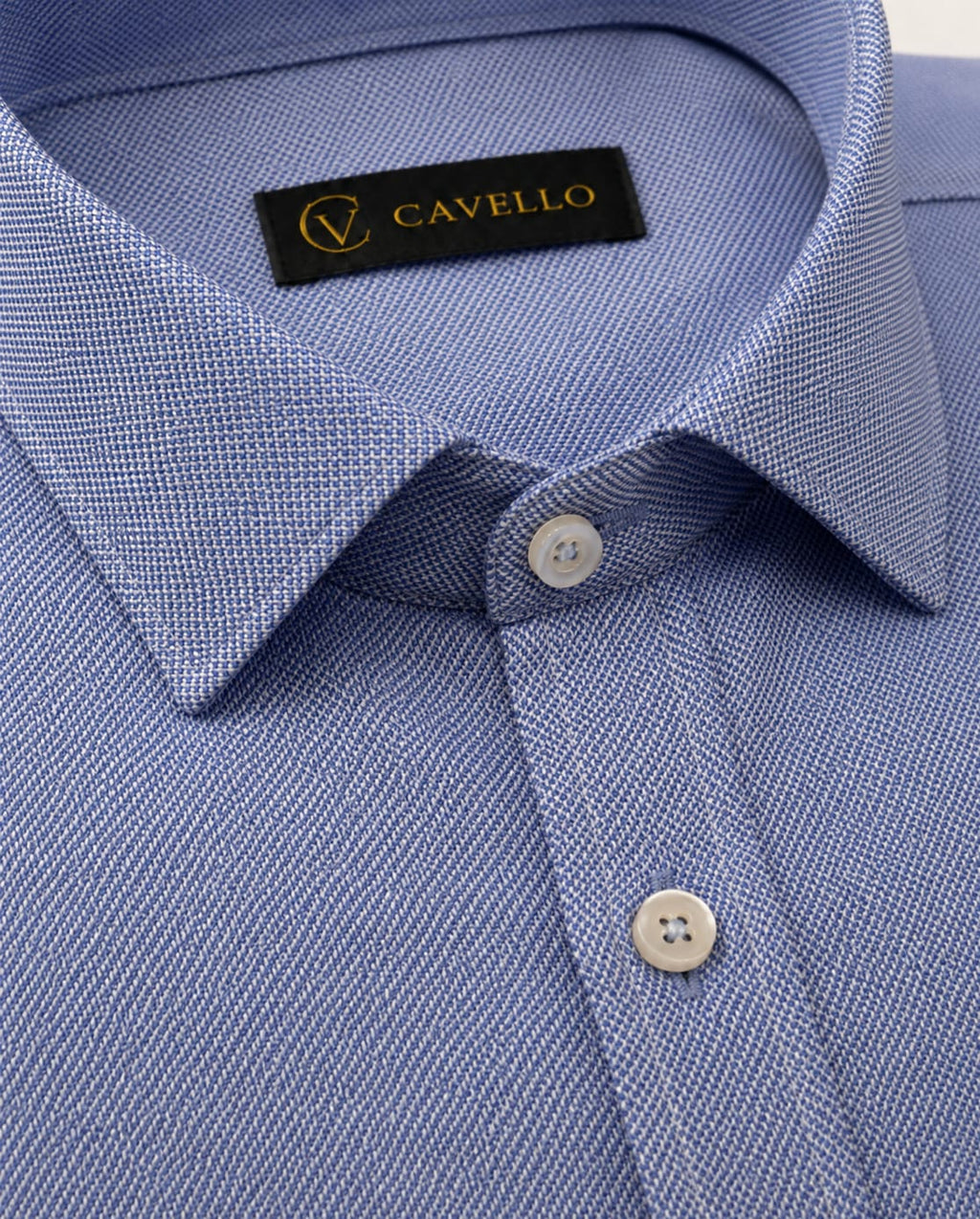 Oxford Sky Blue Italian Collar Shirt