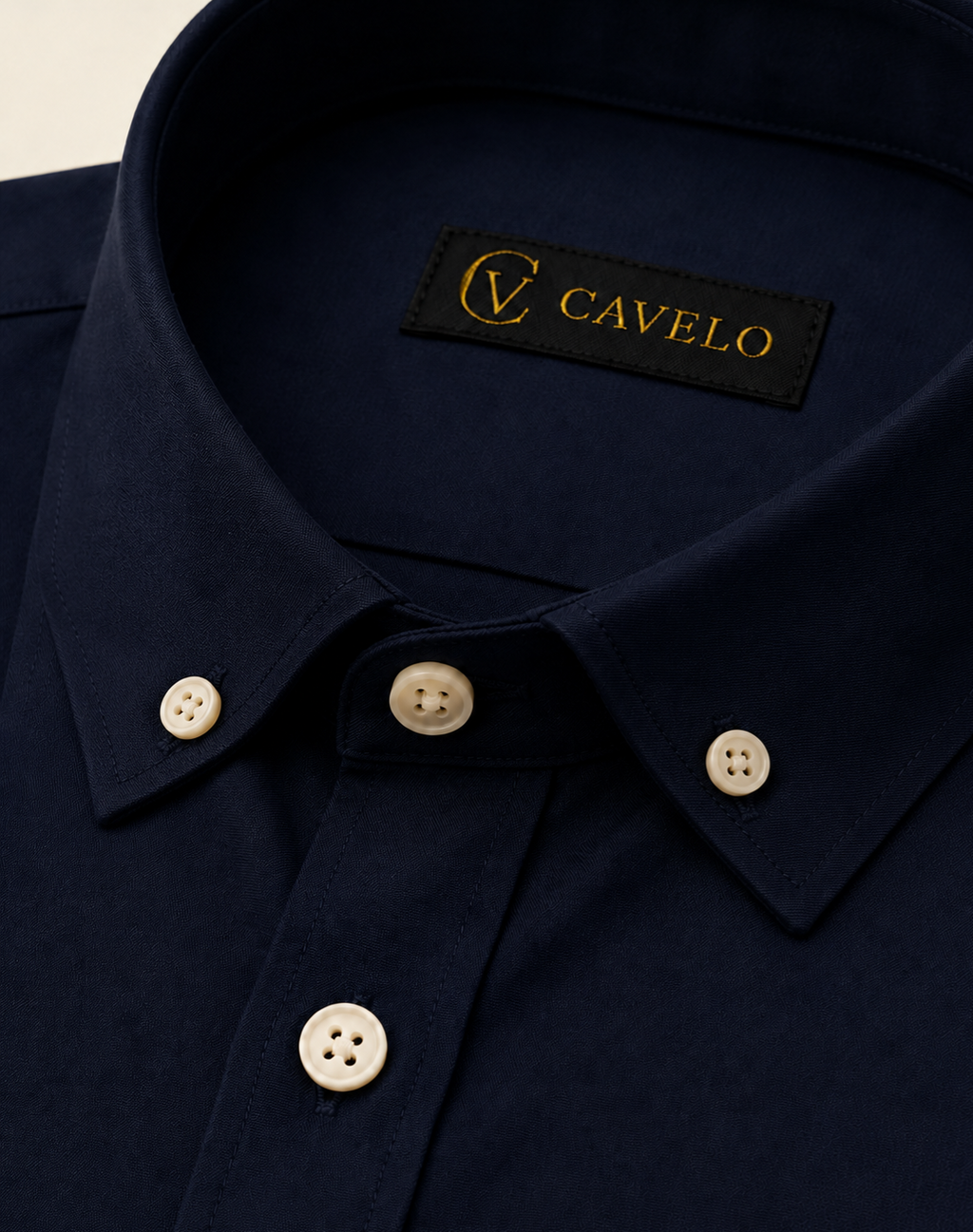 Oxford Deep Navy Button-Down Shirt