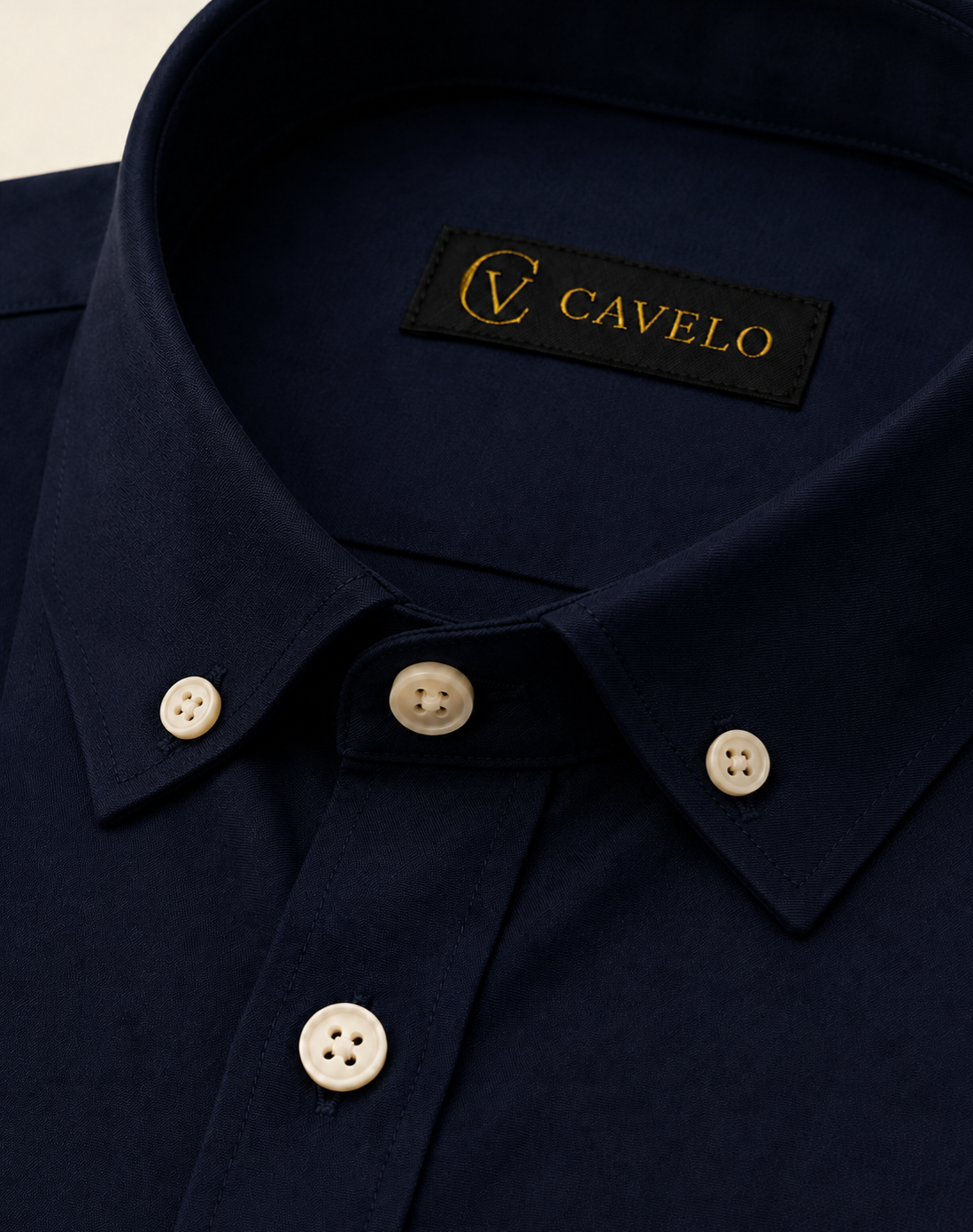 Oxford Deep Navy Button-Down Shirt