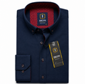 The Heritage Navy & Burgundy Shirt