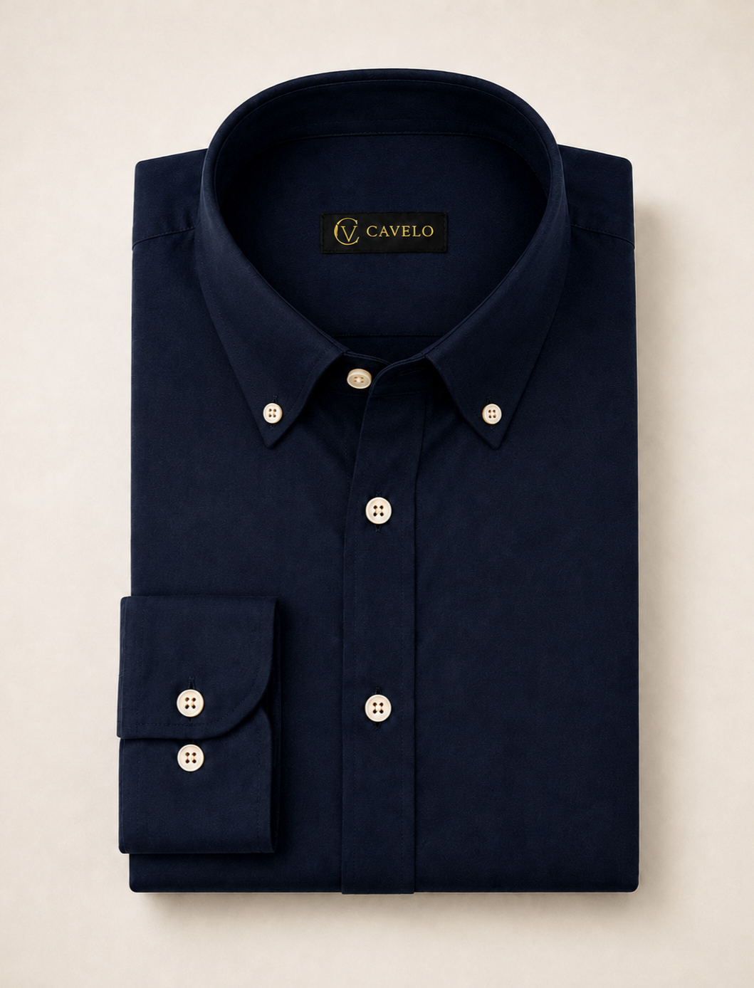 Oxford Deep Navy Button-Down Shirt