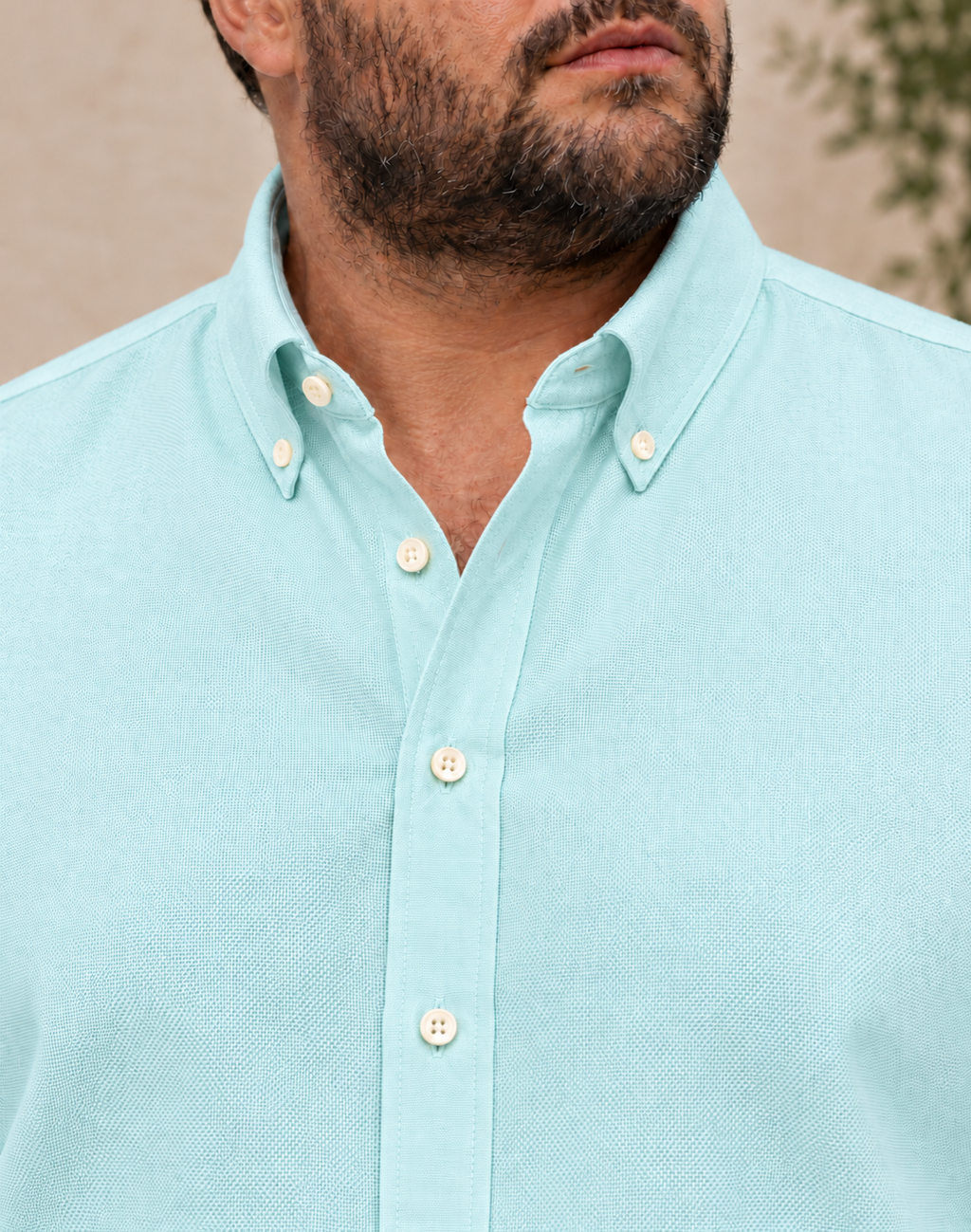 Oxford Powder Mint Button-Down Shirt