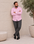 Oxford Lotus Pink Button-Down Shirt